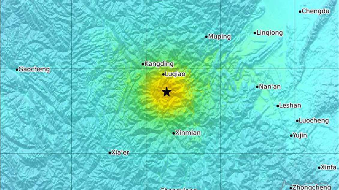 Al menos 7 muertos tras un terremoto de magnitud 6,8 en el centro de China