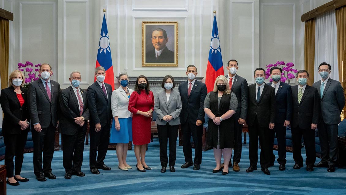 Taiwán recibe a la sexta delegación estadounidense en un mes
