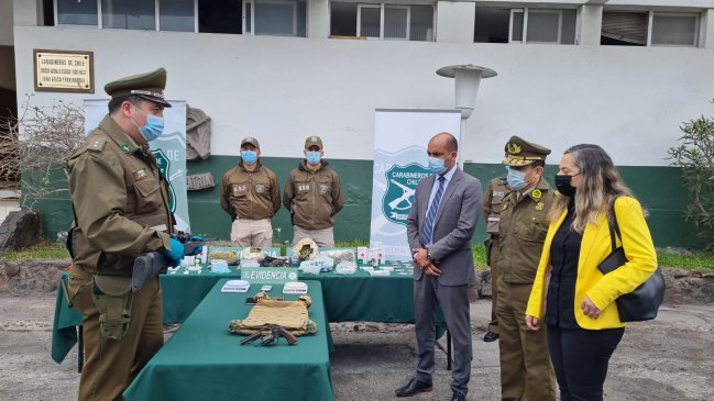 Procedimiento policial terminó con ocho detenidos en menos de 48 horas en Arica