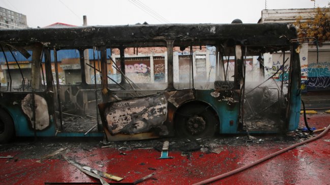 Ministra Tohá: El derecho a quemar buses y a romper semáforos no existe