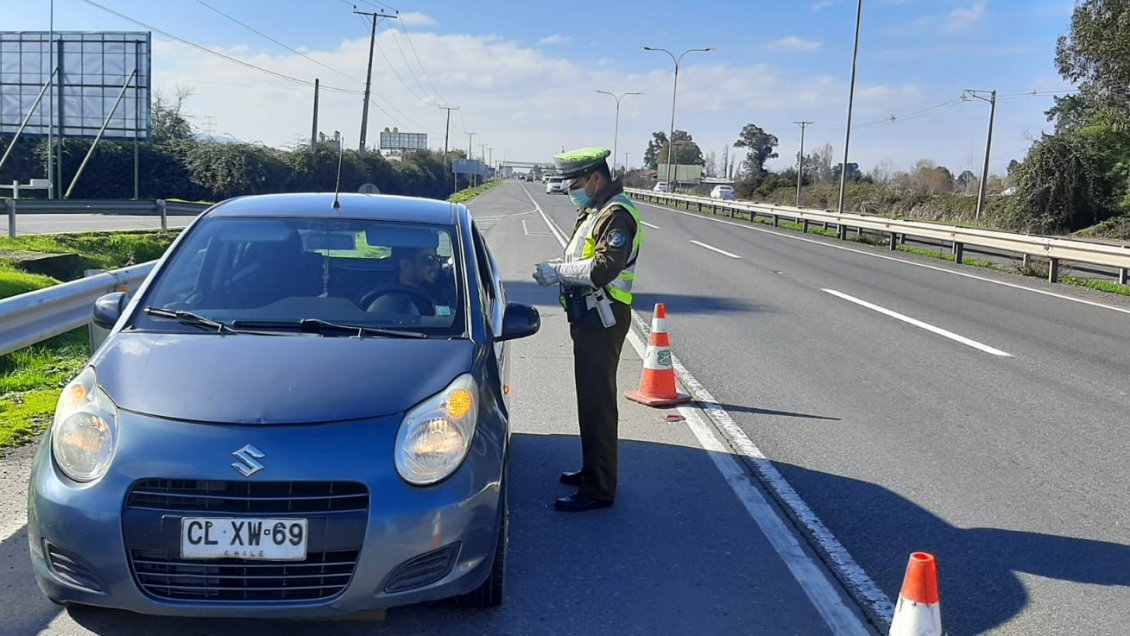 Casi 500 carabineros resguardarán el tránsito en el Maule en durante las Fiestas Patrias