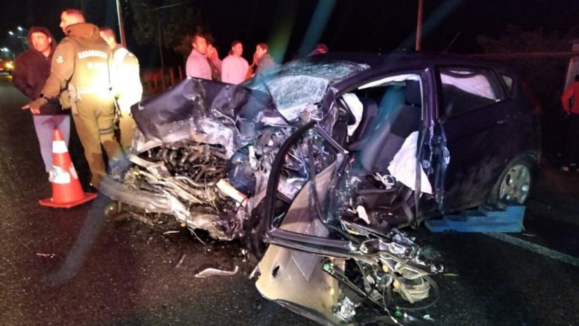 Carabinero falleció en accidente de tránsito en Pelluhue