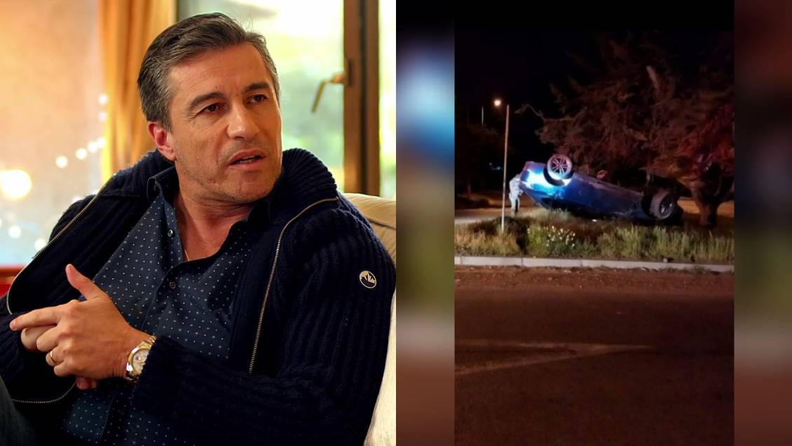 Fernando Solabarrieta reconoce haber volcado su auto y que escapó del lugar