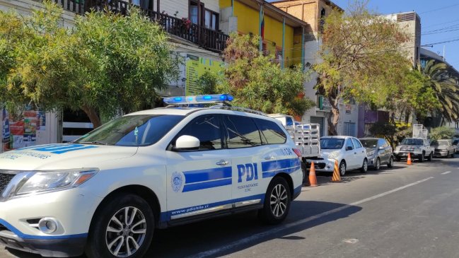 PDI investiga homicidio en el centro de Antofagasta