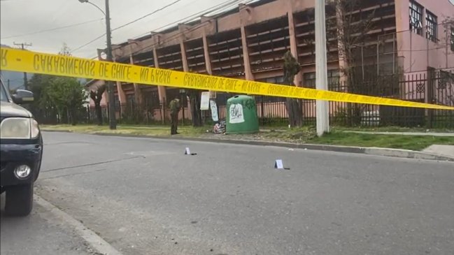 Dos menores de edad heridos y detenidos tras robo a liceo en Chiguayante