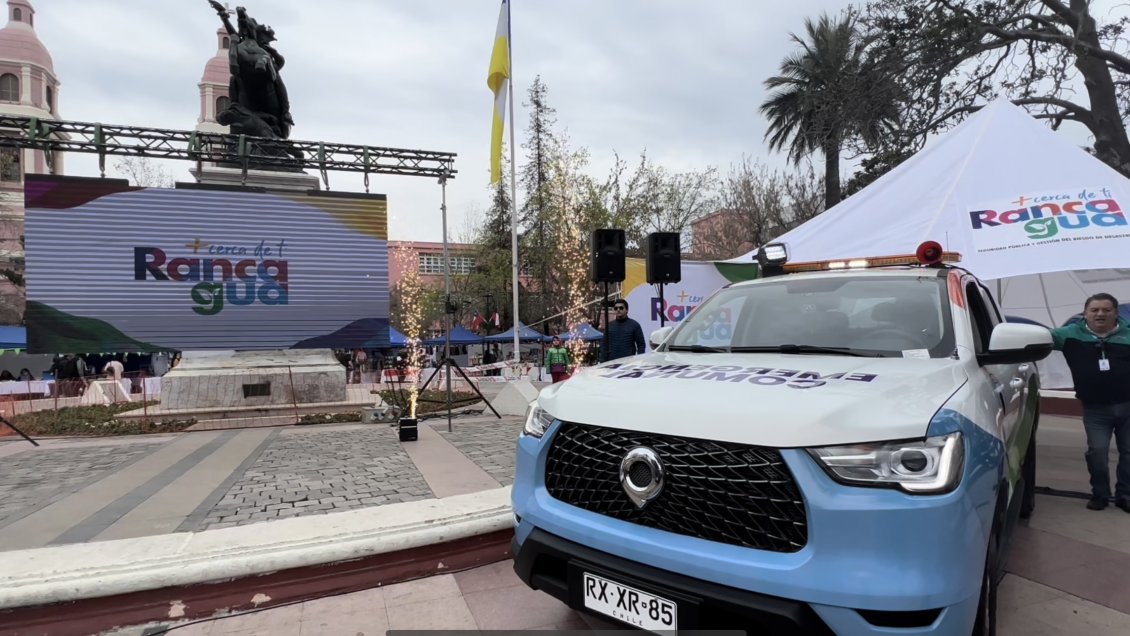 Rancagua implementará por primera vez la vigilancia con vehículos municipales