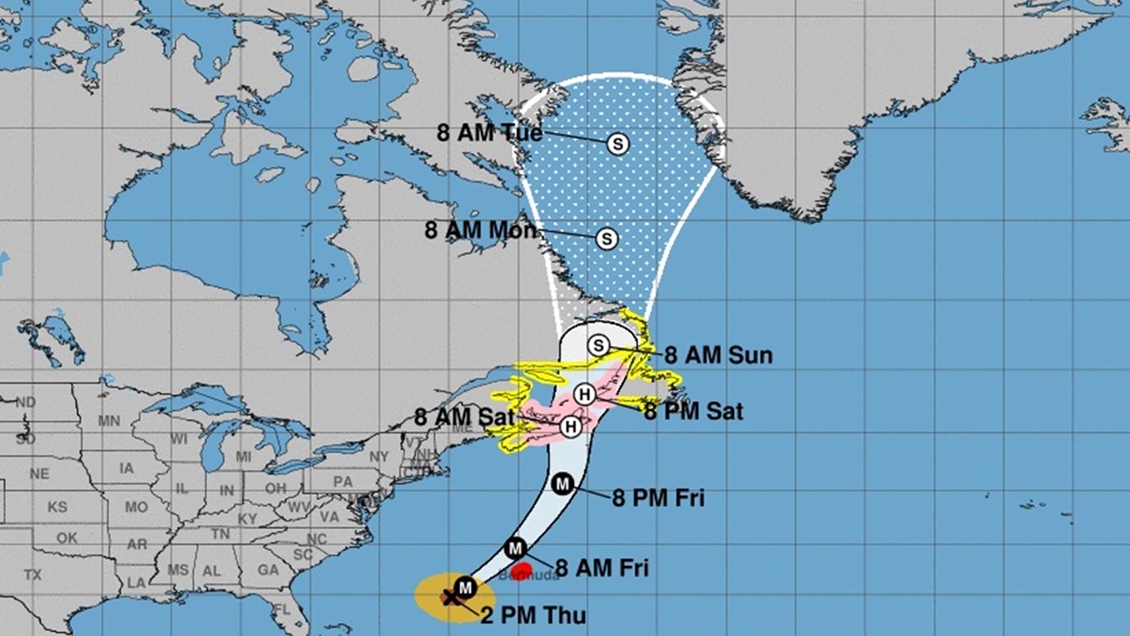 Canadá: Llegada del huracán Fiona dejó a medio millón de personas sin electricidad