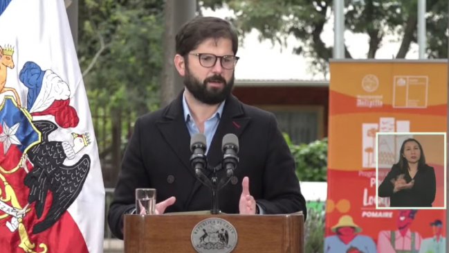 Presidente Boric: El turismo es una prioridad, no los vamos a dejar solos