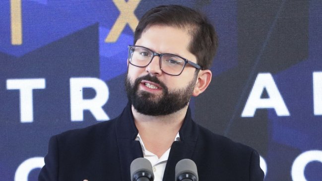 Boric: Contra la violencia 