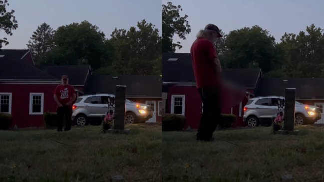 Hombre orinó y defecó en la tumba de su ex todos los días durante más de cinco meses