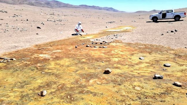 Antofagasta: Derrame de ácido sulfúrico afecta al sector de la Mano del Desierto
