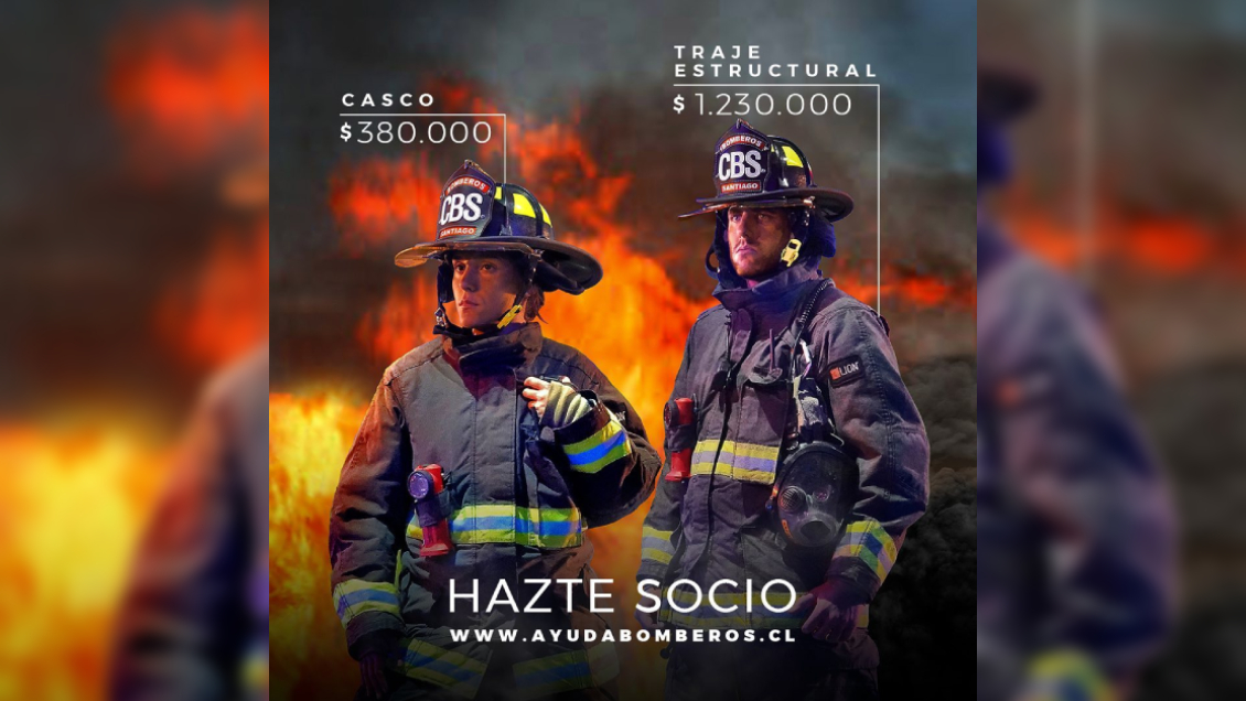 Cuerpo De Bomberos De Santiago Lanzó Campaña En Busca De Socios ...