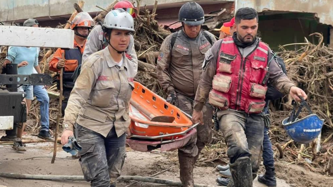 Deslave en zona central de Venezuela deja al menos 25 muertos y más de 50 desaparecidos