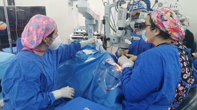 Más de 300 maulinos fueron beneficiados con masivo operativo oftalmológico en Talca