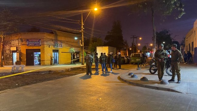 Operativo en Estación Central terminó con un fallecido y cuatro carabineros lesionados