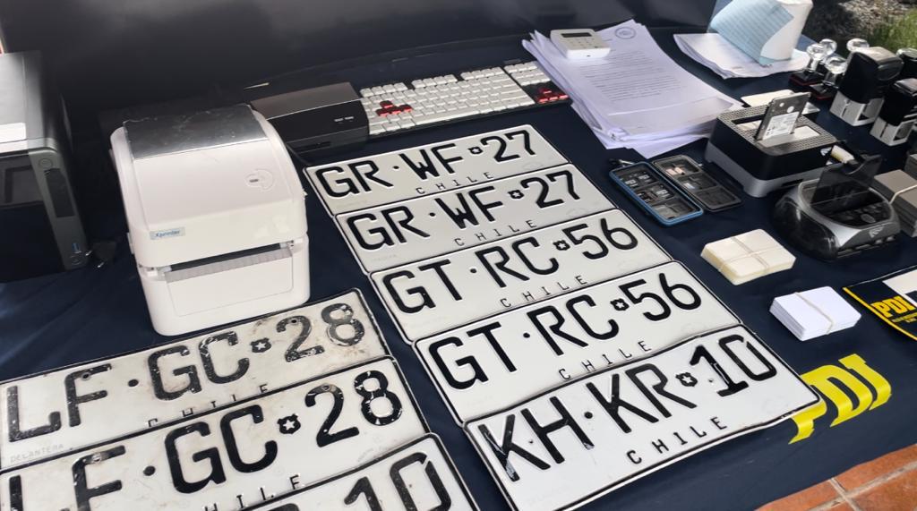 PDI desbarató bandas que blanqueaban vehículos robados en el Maule