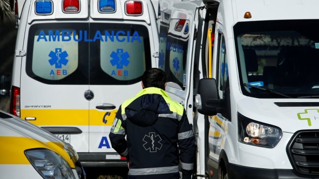 Dos ambulancias quedaron inoperativas en Padre Las Casas tras robo de celulares