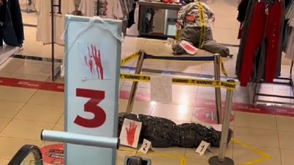  Decoración de Halloween en mall de Santiago es furor en TikTok  