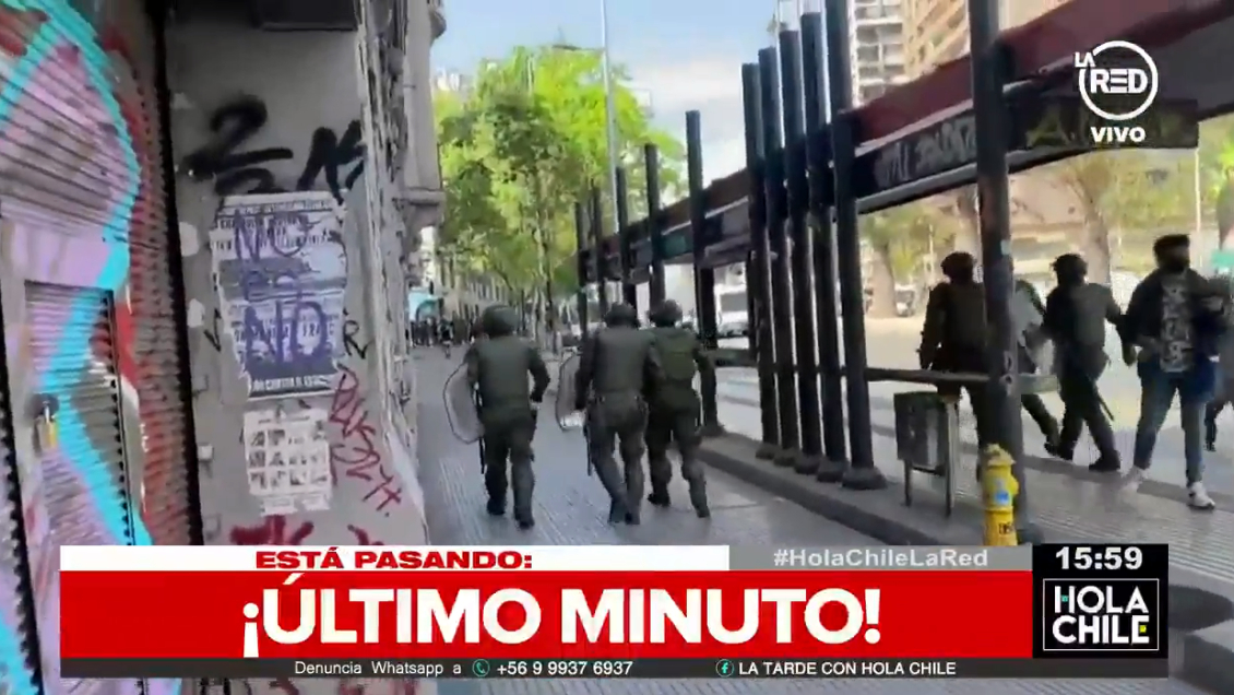 Equipo de La Red fue víctima de un robo frustrado en la Alameda