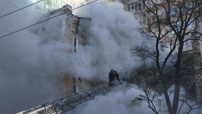 Kiev sufre un nuevo ataque ruso contra una infraestructura eléctrica