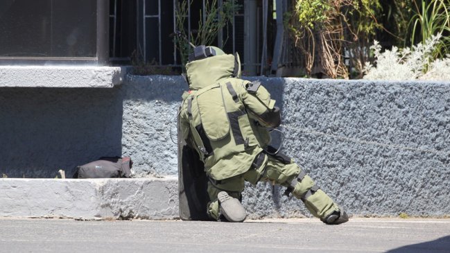 Bolso sospechoso en servicentro de Curicó movilizó al GOPE de carabineros