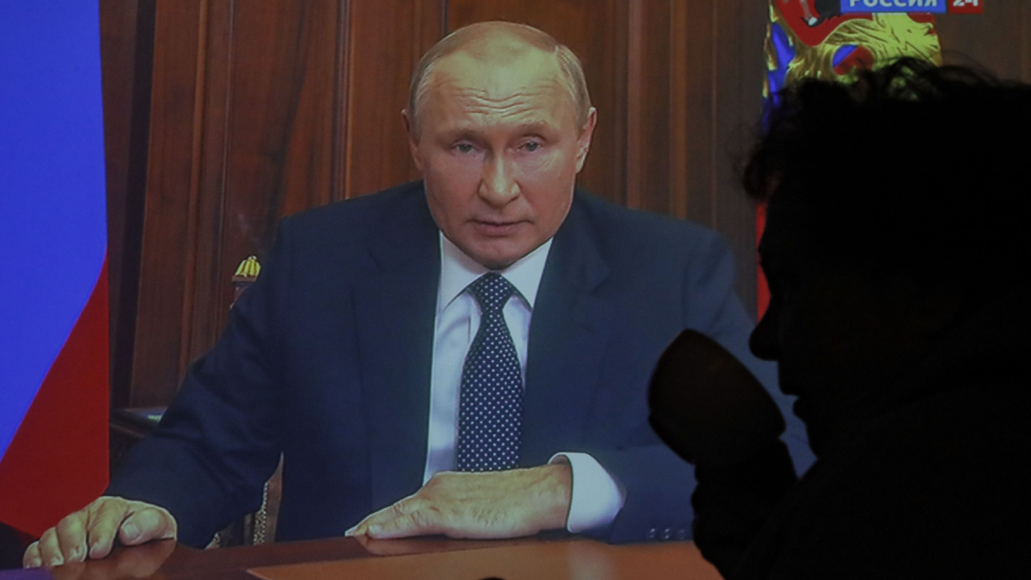 Putin declaró ley marcial en regiones anexionadas de Ucrania