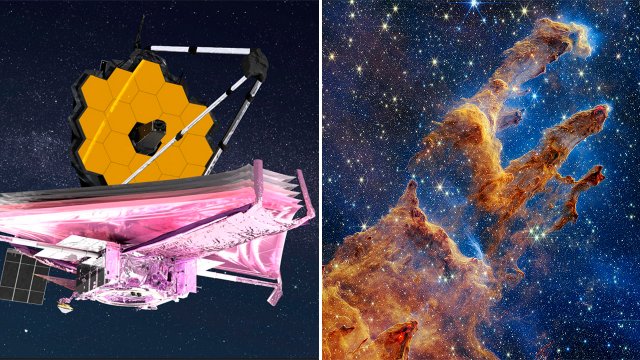 [Video] Telescopio James Webb captó deslumbrante imagen de los "Pilares ...