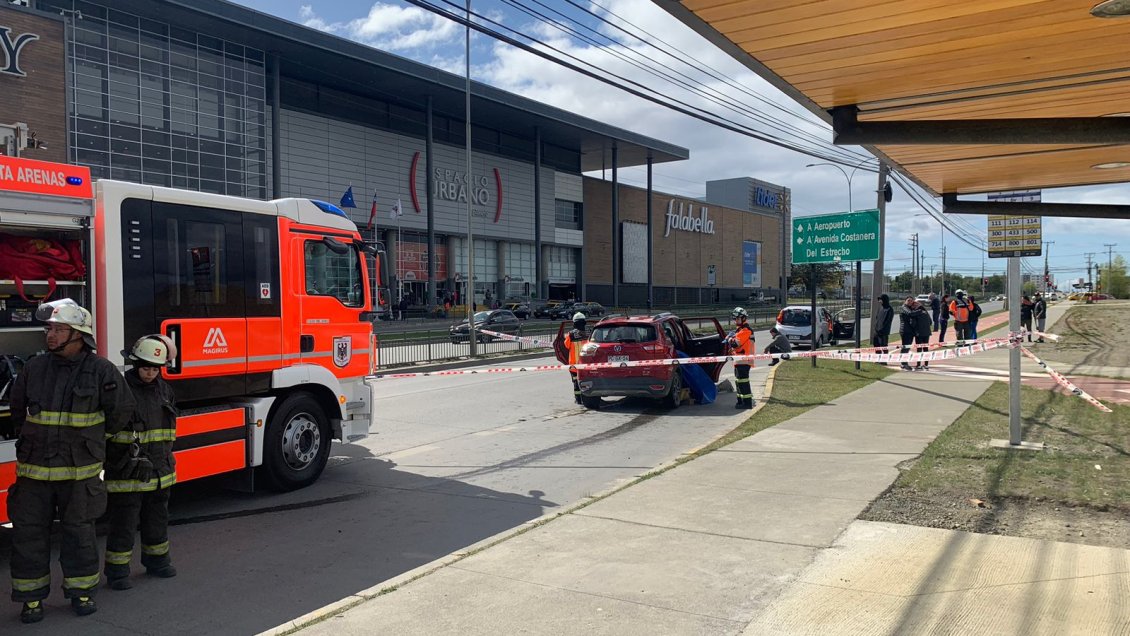 Accidente de tránsito dejó una persona fallecida en Punta Arenas