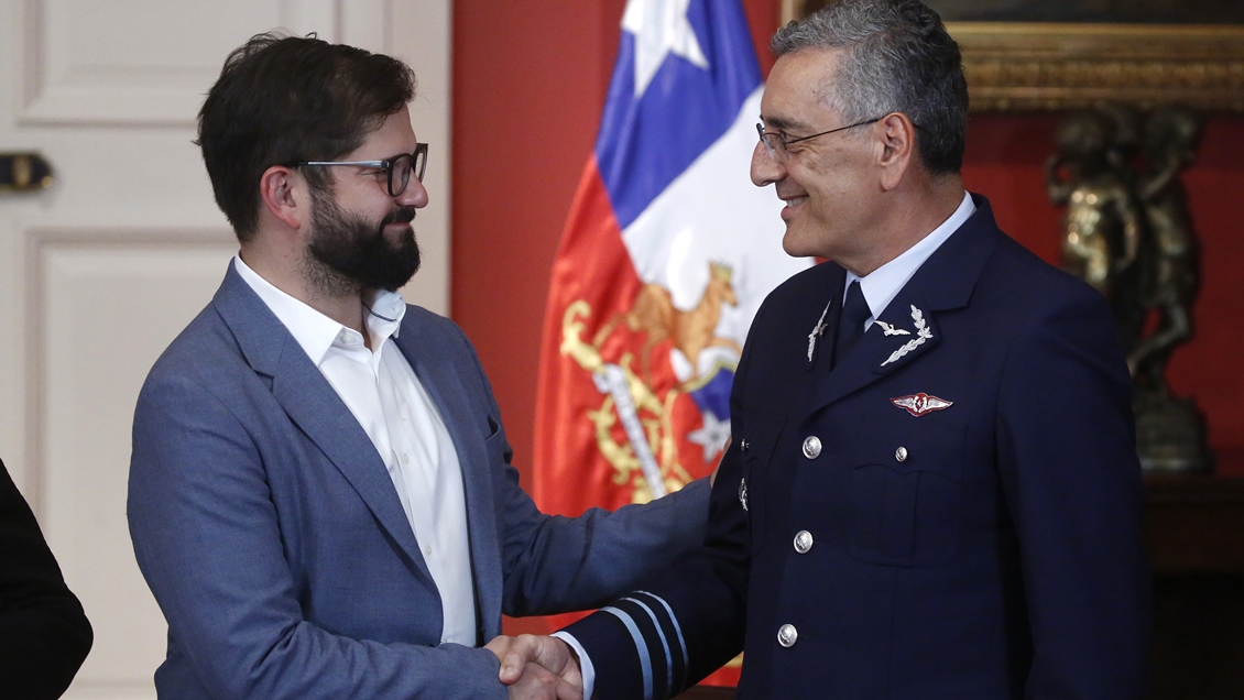 Presidente Boric designó a Hugo Rodríguez como nuevo comandante en jefe de la Fuerza Aérea