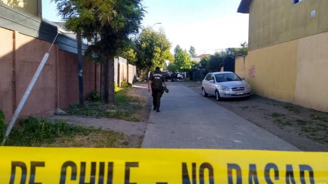 Sujeto murió tras ser baleado en la entrada de su casa en Curicó