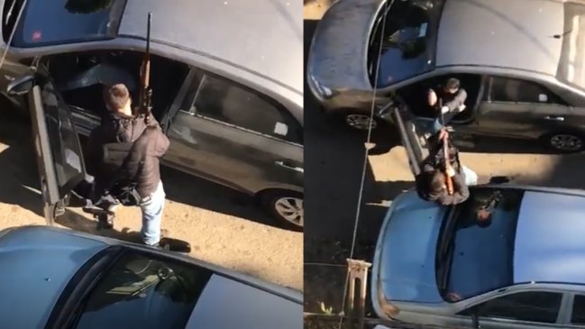 Constitución: Joven que cometió asalto con escopeta quedó tras las rejas