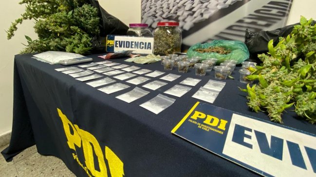 Maule: Delincuentes usaban local comercial de barrio para microtraficar droga