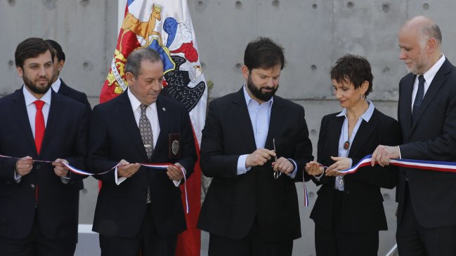 Presidente Boric inauguró nuevo edificio de Brigada contra el Cibercrimen de la PDI