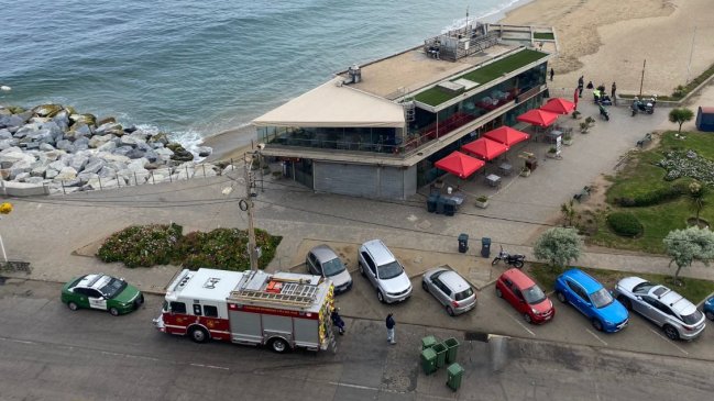 Hombre en situación de calle fue baleado de madrugada en turístico sector de Viña del Mar