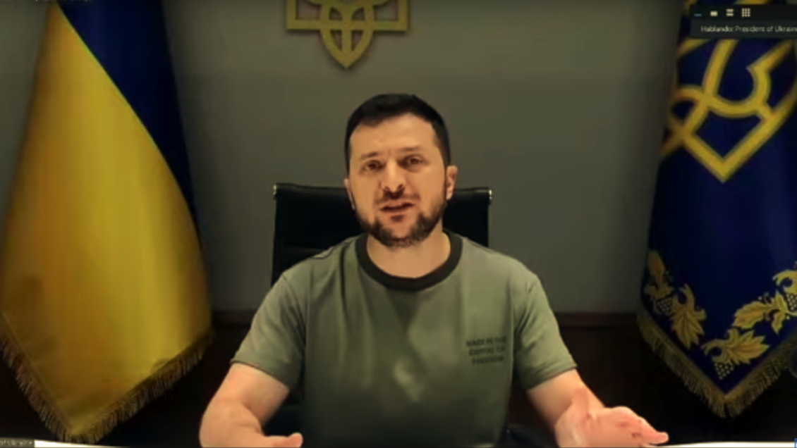 Zelenski: Rusia chantajea al mundo con el hambre al bloquear el grano ucraniano