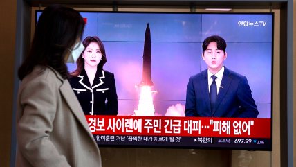   Las dos Coreas disparan por primera vez misiles a sus respectivas aguas 