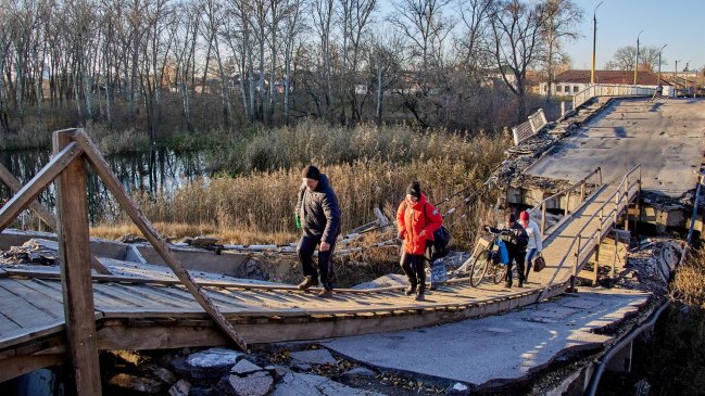 Rusia continúa con sus ataques contra infraestructuras clave en Ucrania