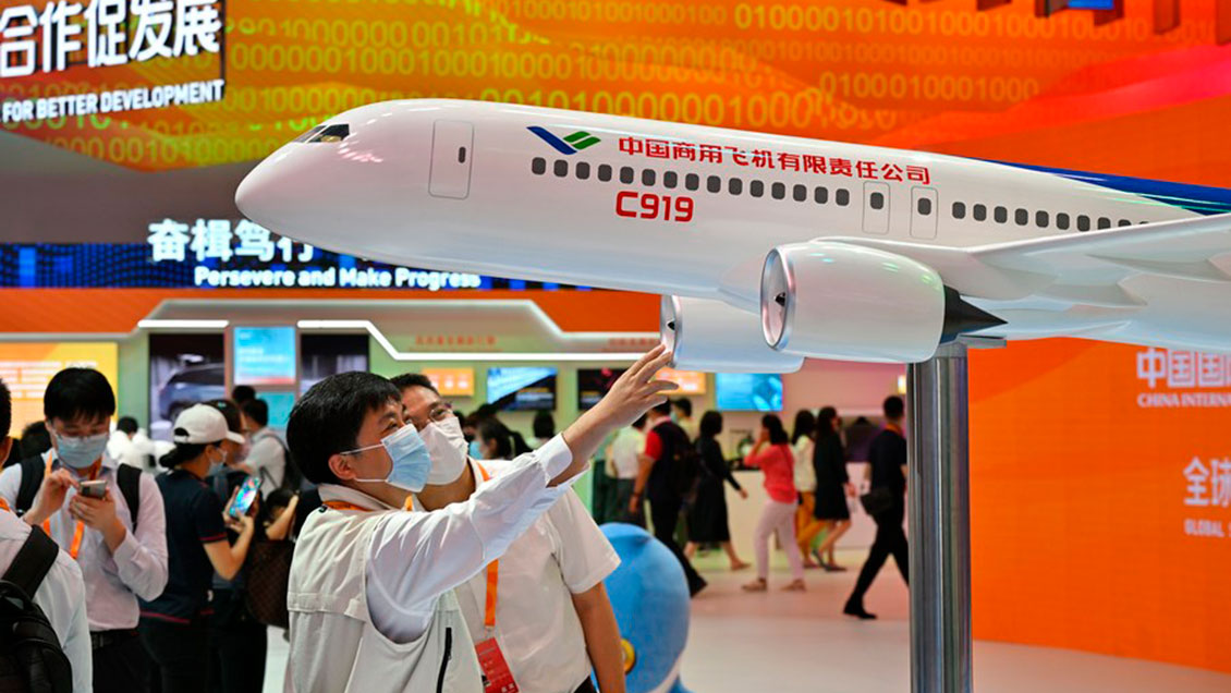 Fabricante de aviones chino obtiene 300 nuevos pedidos de avión C919