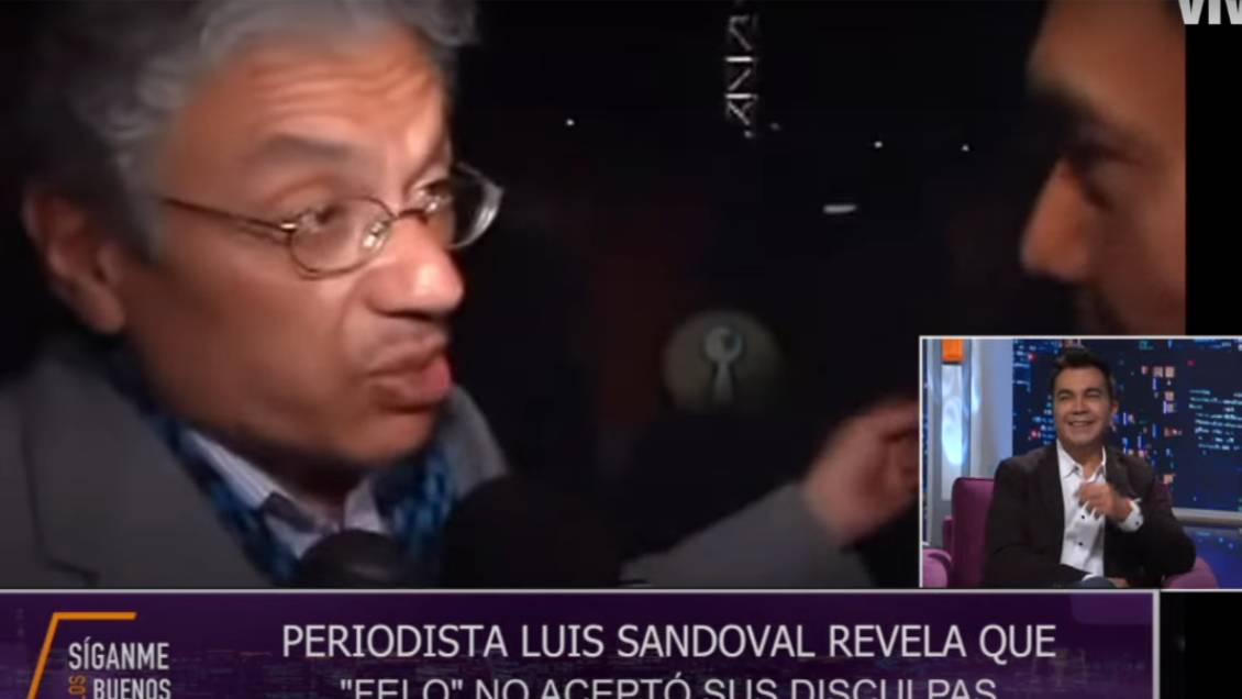 Luis Sandoval recordó el momento en que le preguntó a Felo por las pifias