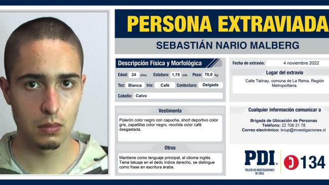 Familia pide ayuda para encontrar a joven desaparecido hace seis días