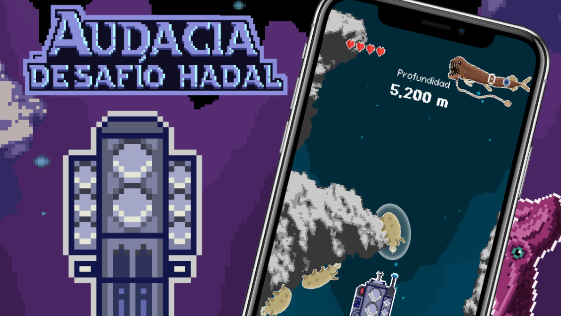 Lanzan videojuego inspirado en la Fosa de Atacama: 