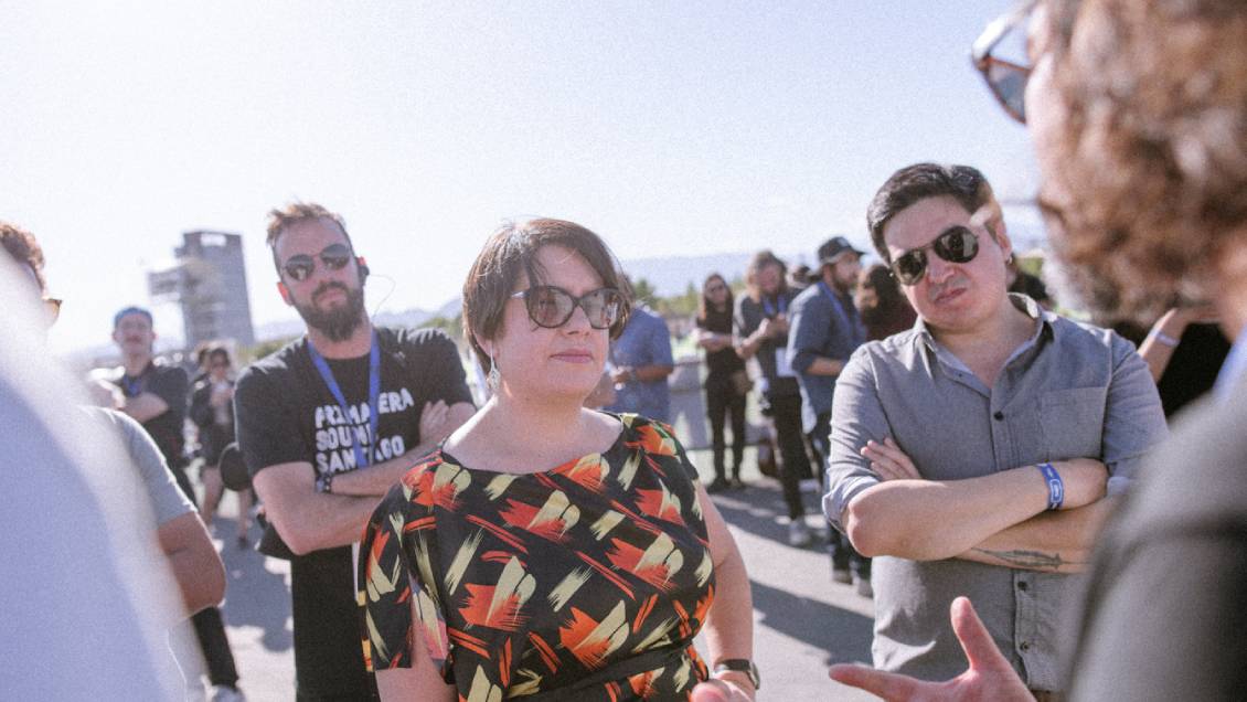 Ministra de Cultura destacó debut de Primavera Sound Santiago: 