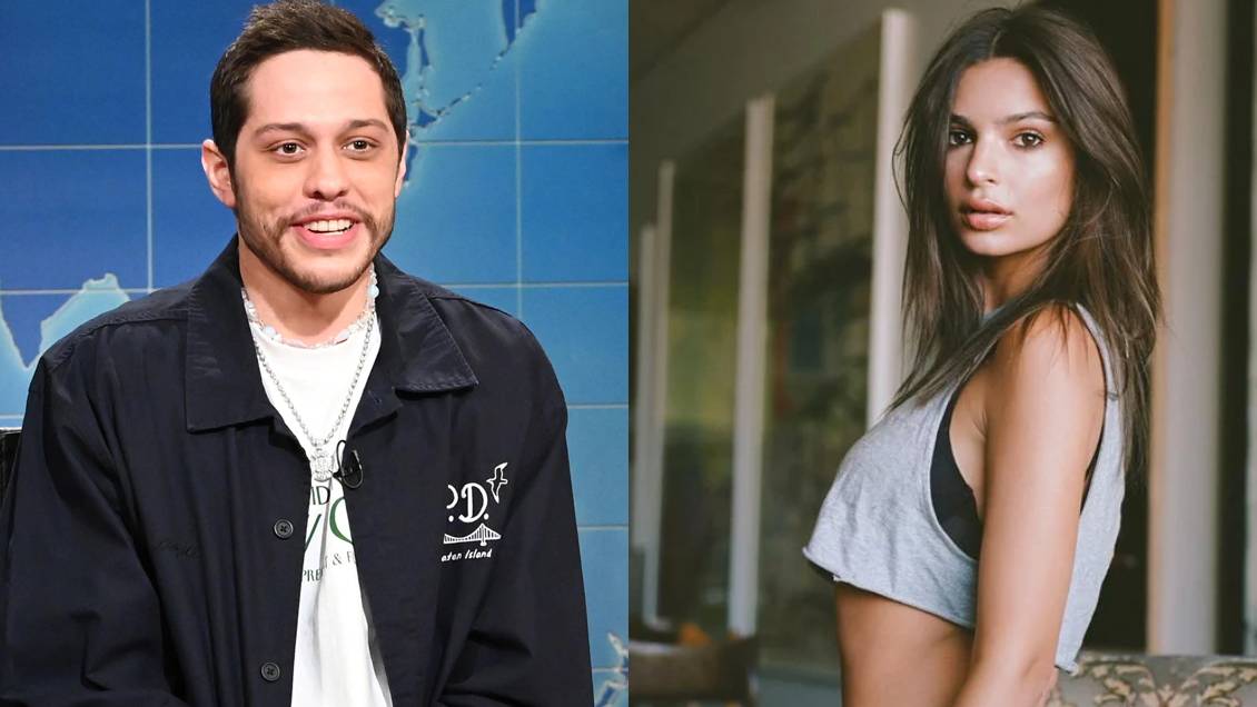 Aseguran que Pete Davidson y Emily Ratajkowski tienen un romance