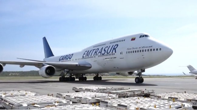 Venezuela reitera su reclamo por avión retenido en Argentina hace cinco meses