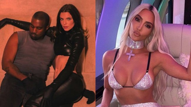 Julia Fox dice que salió con Kanye West para que dejara de molestar a Kim Kardashian