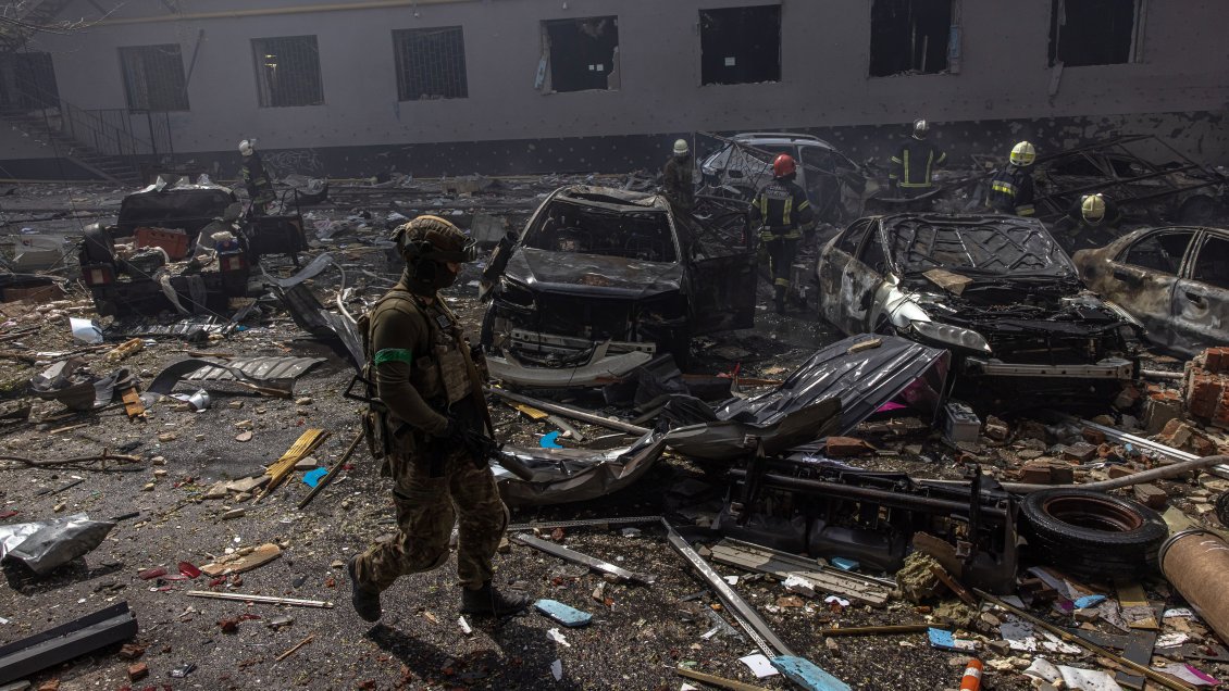 La mayor parte de los residentes de Kiev vuelve a tener luz y agua