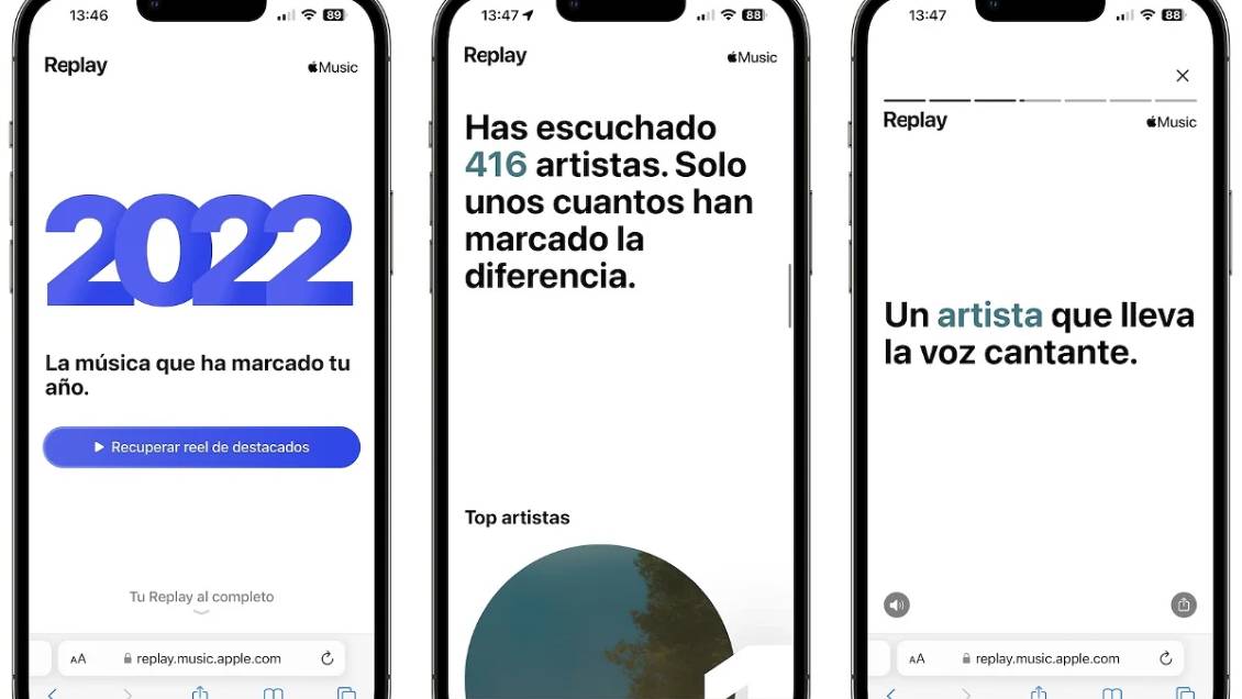 Apple Music reveló su Replay 2022 con lo más escuchado para cada usuario