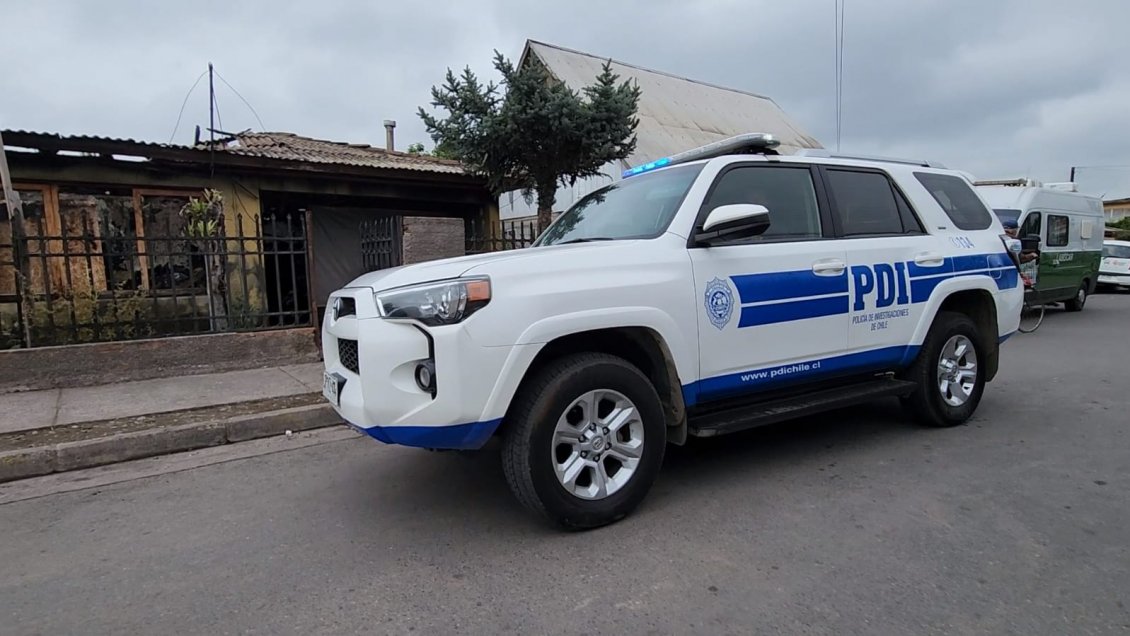 PDI indaga homicidio con posterior incendio de exconcejal de Nancagua