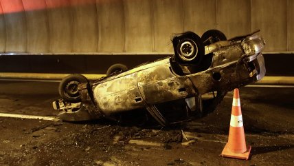   Simulacro en el Túnel San Cristóbal puso a prueba la reacción de las autopistas en Santiago 