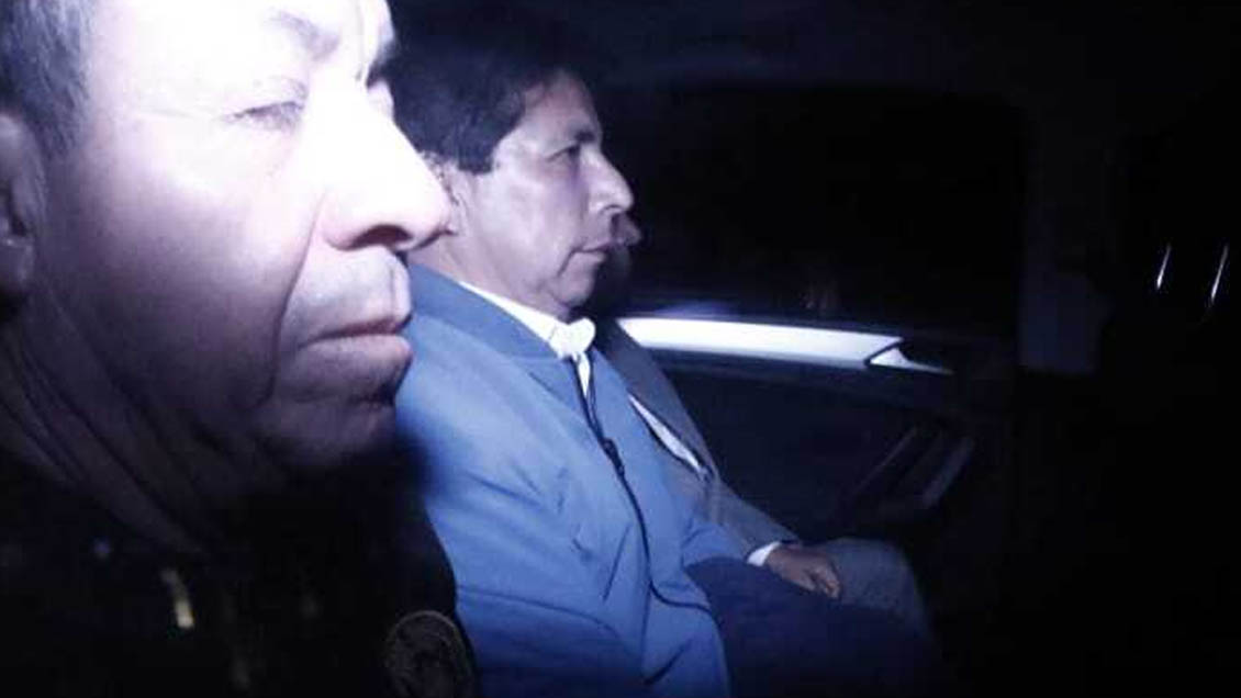 Pedro Castillo pasó la noche en el mismo penal donde está preso Alberto Fujimori